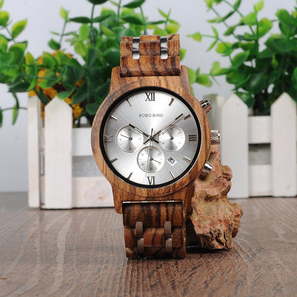 Men's Wooden Metal Design Watches - wnkrs