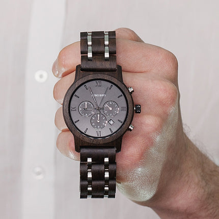 Men's Wooden Metal Design Watches - wnkrs
