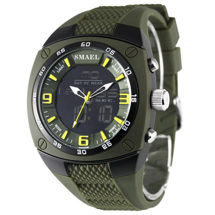 Men's Military Style Wide Bracelet Watches - wnkrs