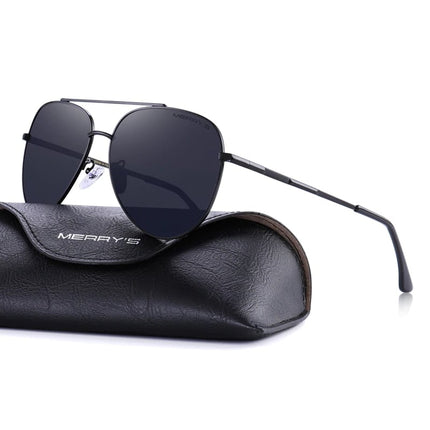 Men's Classic Pilot HD Polarized Sunglasses - wnkrs