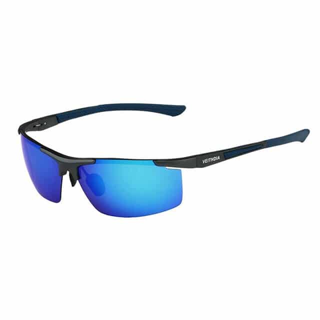 Half-Rim Sports-Style Sunglasses, Six Pairings