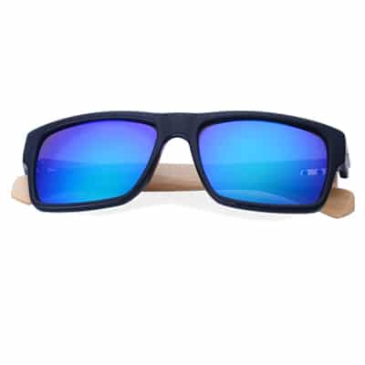 Men's Retro Wayfarer Bamboo Sunglasses - wnkrs