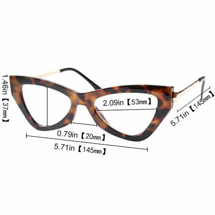Women's Anti-Blue Light Triangle Glasses - wnkrs