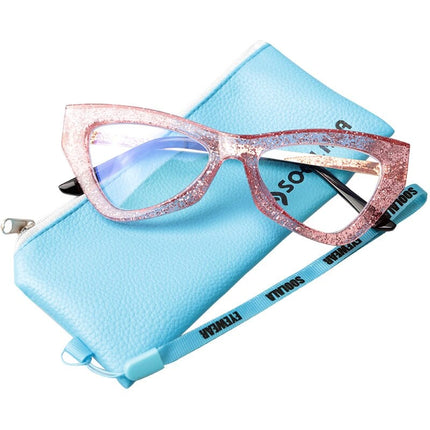 Women's Anti-Blue Light Triangle Glasses - wnkrs