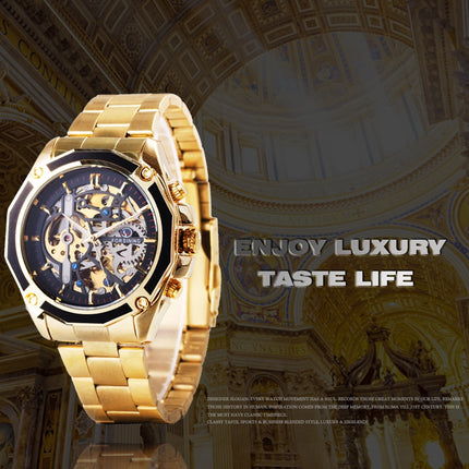Business Men's Mechanical Automatic Skeleton Watches - wnkrs