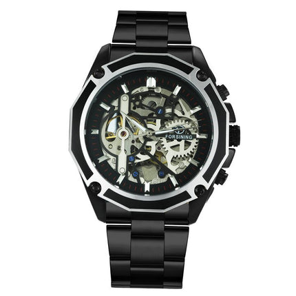 Business Men's Mechanical Automatic Skeleton Watches - wnkrs