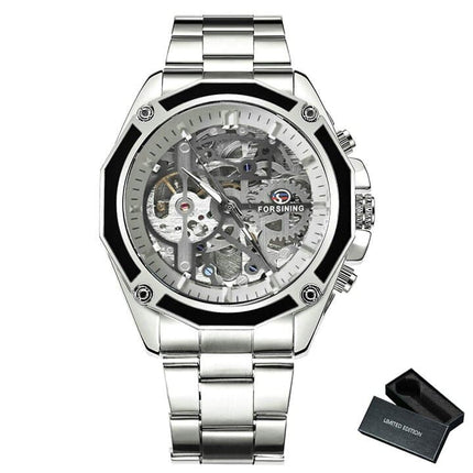 Business Men's Mechanical Automatic Skeleton Watches - wnkrs