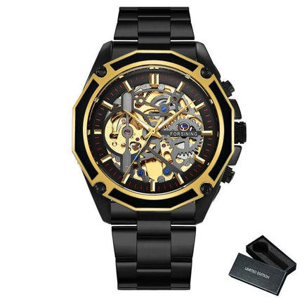 Business Men's Mechanical Automatic Skeleton Watches - wnkrs