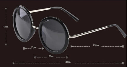 Vintage Round Sunglasses for Women - wnkrs