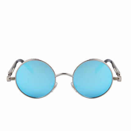 Vintage Mirrored Round Sunglasses for Men - wnkrs