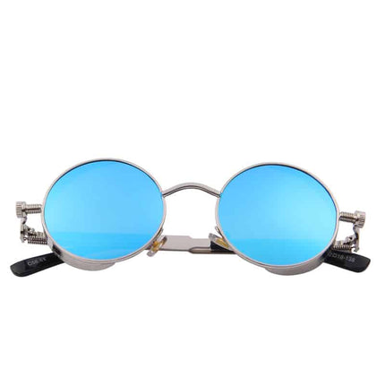 Vintage Mirrored Round Sunglasses for Men - wnkrs