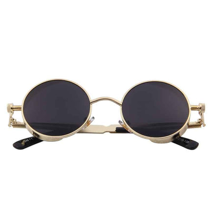 Vintage Mirrored Round Sunglasses for Men - wnkrs
