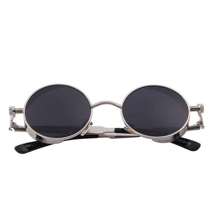 Vintage Mirrored Round Sunglasses for Men - wnkrs