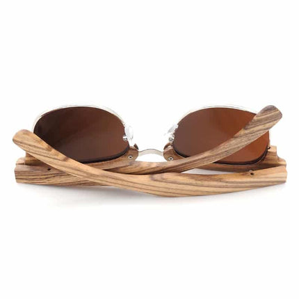 Men's Vintage Wooden Sunglasses - wnkrs