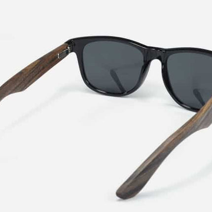 Wide Wooden Temples Sunglasses - wnkrs