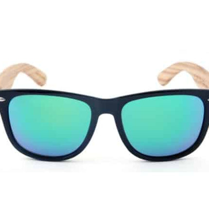 Wide Wooden Temples Sunglasses - wnkrs