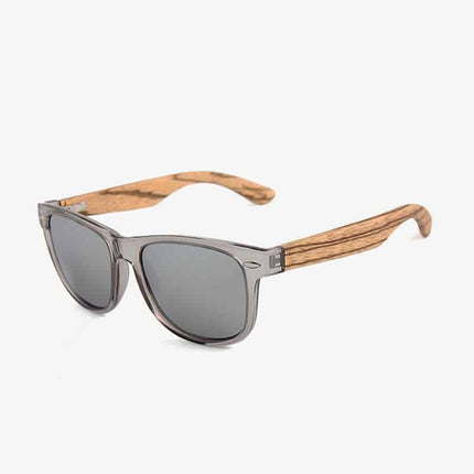 Wide Wooden Temples Sunglasses - wnkrs
