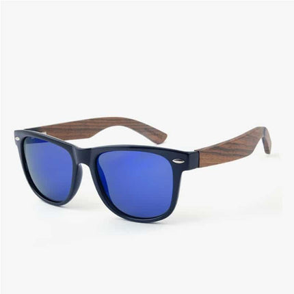 Wide Wooden Temples Sunglasses - wnkrs