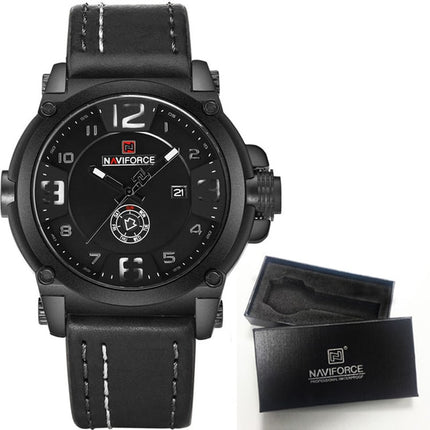 Luxury Sport Leather Strap Quartz Watch - wnkrs