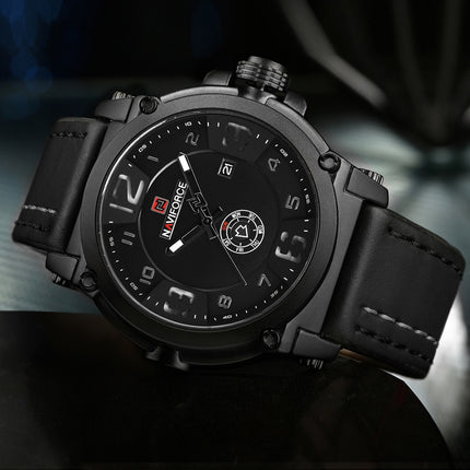 Luxury Sport Leather Strap Quartz Watch - wnkrs