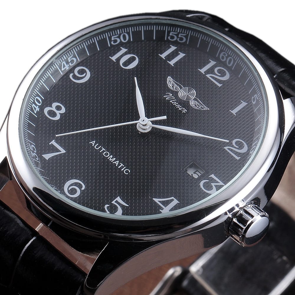 Textured Full-Dial Automatic Watch, Five Pairings