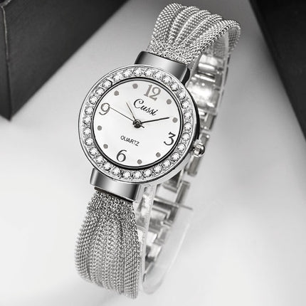 Women's Watches with Rhinestone Bracelet - wnkrs