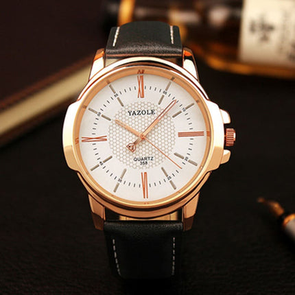 Fashion Men's Watches with Glass Waterproof Dial - wnkrs