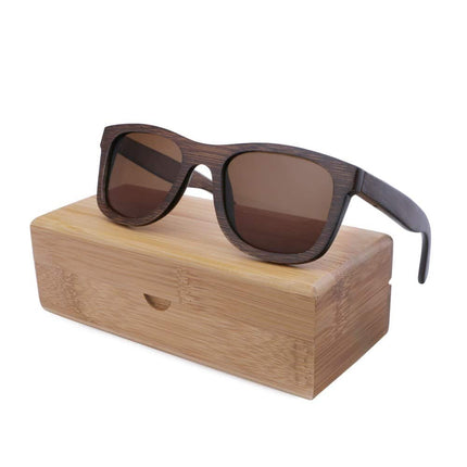 Women's and Men's Polarized Bamboo Sunglasses - wnkrs