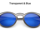 azul transparente