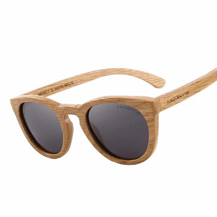 Retro Polarized Wooden Sunglasses - wnkrs