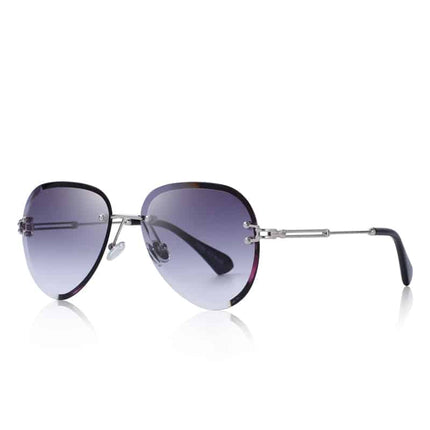 Women's Rimless Pilot Sunglasses - wnkrs