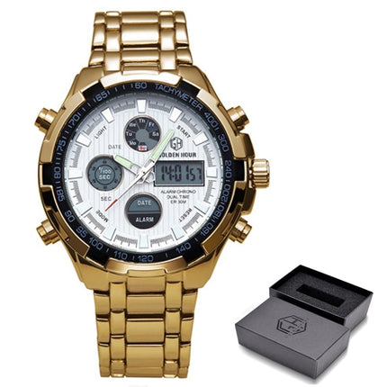 Luxury Digital Watches With Dual Display for Men - wnkrs