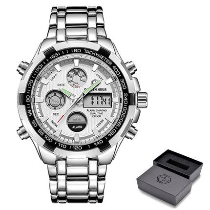 Luxury Digital Watches With Dual Display for Men - wnkrs