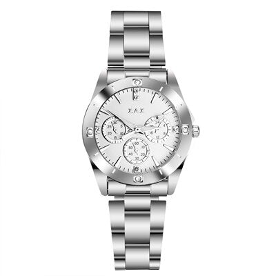 Waterproof Steel Watch for Women - wnkrs