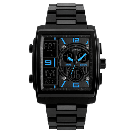 Electronic Dual Display Watches for Men - wnkrs