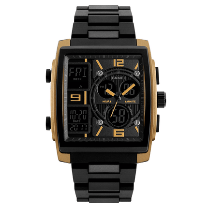 Electronic Dual Display Watches for Men - wnkrs