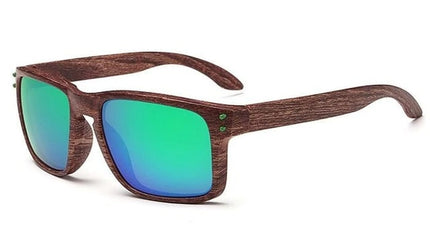 Sunglasses for Men with Wood Patterned Frame - wnkrs