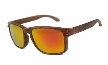 Sunglasses for Men with Wood Patterned Frame - wnkrs