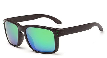 Sunglasses for Men with Wood Patterned Frame - wnkrs