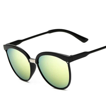 Women’s Vintage Cat Eye Mirror Sunglasses - wnkrs