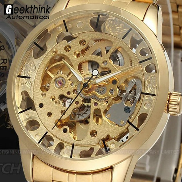 Men's Luxury Mechanical Full Stainless Steel Watches - wnkrs