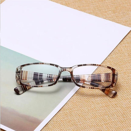 Women's Fashion Ultralight Striped Frame Glasses - wnkrs