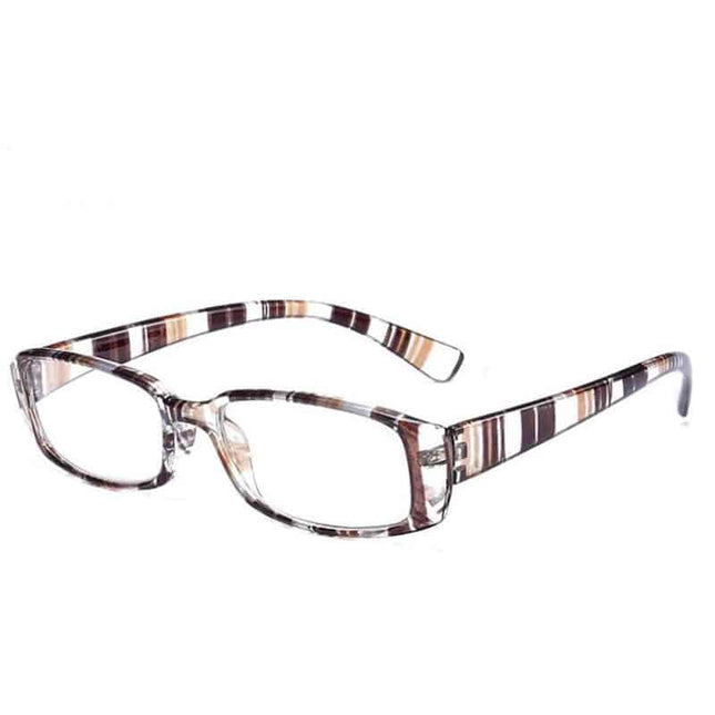 Women's Fashion Ultralight Striped Frame Glasses - wnkrs