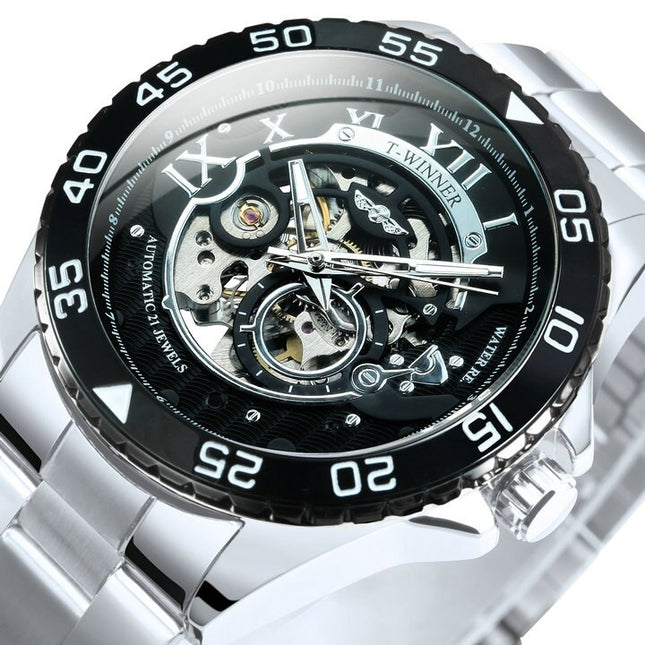 Classy Mechanical Watches for Men with Exposed Skeleton Dial - wnkrs