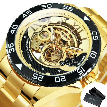 Classy Mechanical Watches for Men with Exposed Skeleton Dial - wnkrs