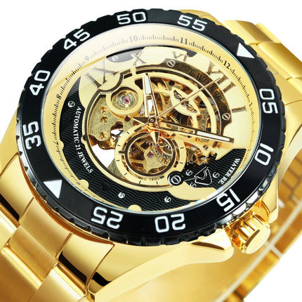 Classy Mechanical Watches for Men with Exposed Skeleton Dial - wnkrs