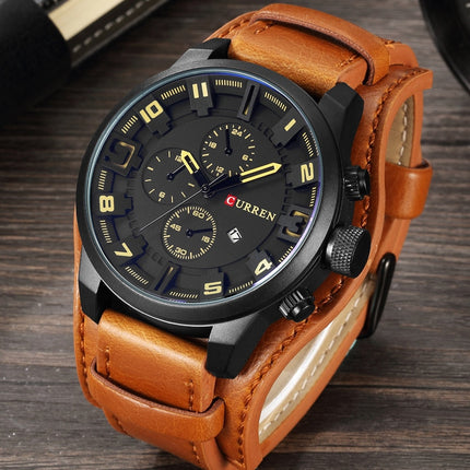 Waterproof Military Styled Quartz Wristwatches for Men - wnkrs