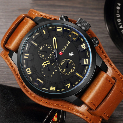 Waterproof Military Styled Quartz Wristwatches for Men - wnkrs