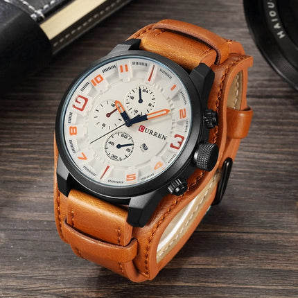 Waterproof Military Styled Quartz Wristwatches for Men - wnkrs