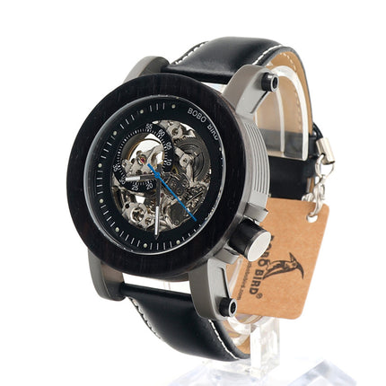 Automatic Mechanical Men's Bamboo Watch - wnkrs